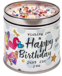 JUST BECAUSE CANDLES – HAPPY BIRTHDAY - JUST BECAUSE CANDLES – HAPPY BIRTHDAY

Just Because – Happy Birthday candle

Fragrance: Classic Cotton – Crisp & Clean. Bergamot, Citrus, Neroli, Cyclamen and Sandalwood.